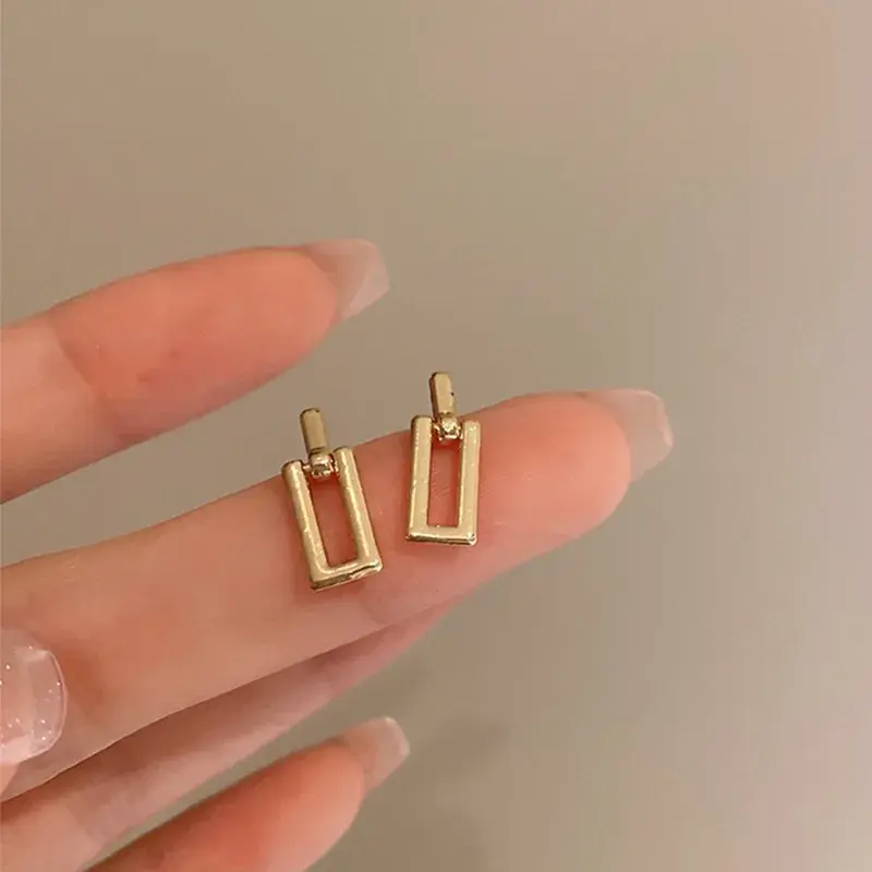 Rectangle Ear Stud - FY0260